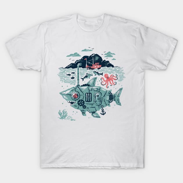 Crabby's Revenge T-Shirt by CPdesign